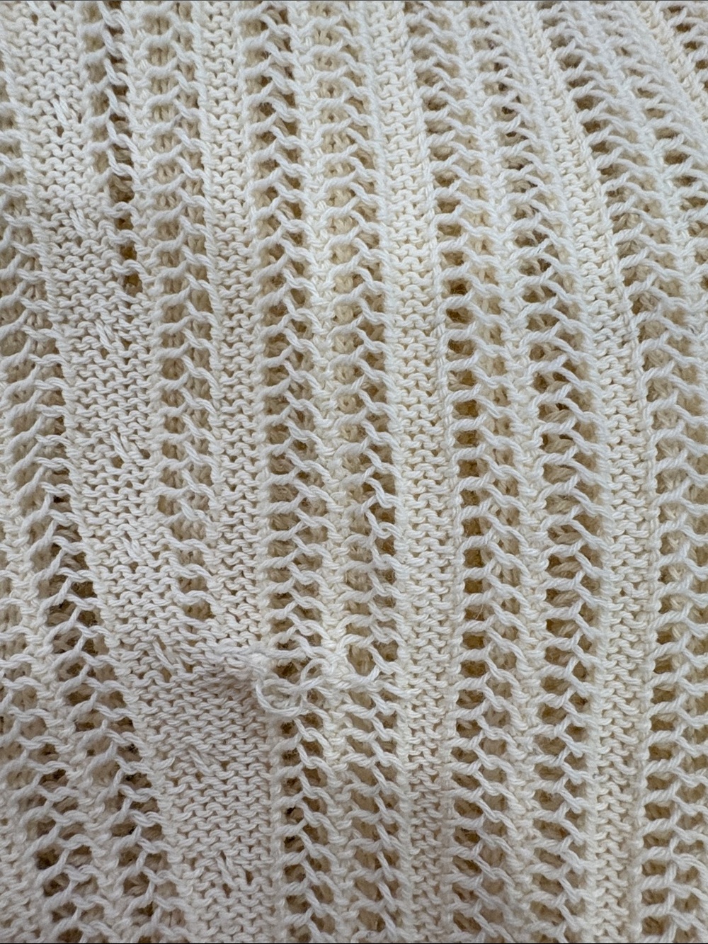 Buck Mason Natural Coastline Crochet Dress XS NWT Retail $308 - Picture 8 of 9
